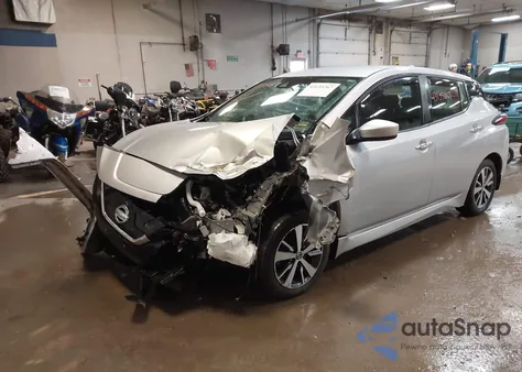 2022 Nissan Leaf S Plus 62 Kwh from USA, damaged, VIN 1N4BZ1BV6NC553003
